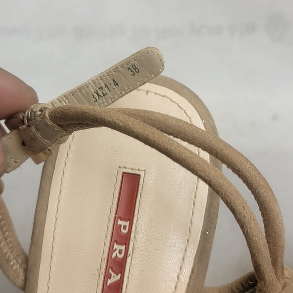 PRADA women’s summer sandals size 38 - Picture 10 of 13